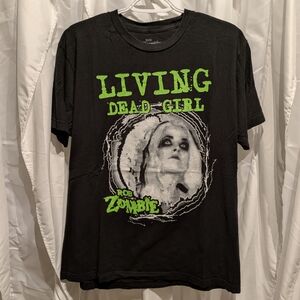 C3 Rob Zombie Living Dead Girl T-shirt Sz XL